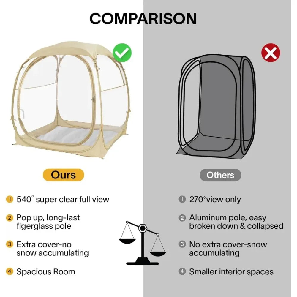 Outdoor Bubble Tent