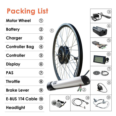 20"-29" Wheel Electric Bike DIY Kit