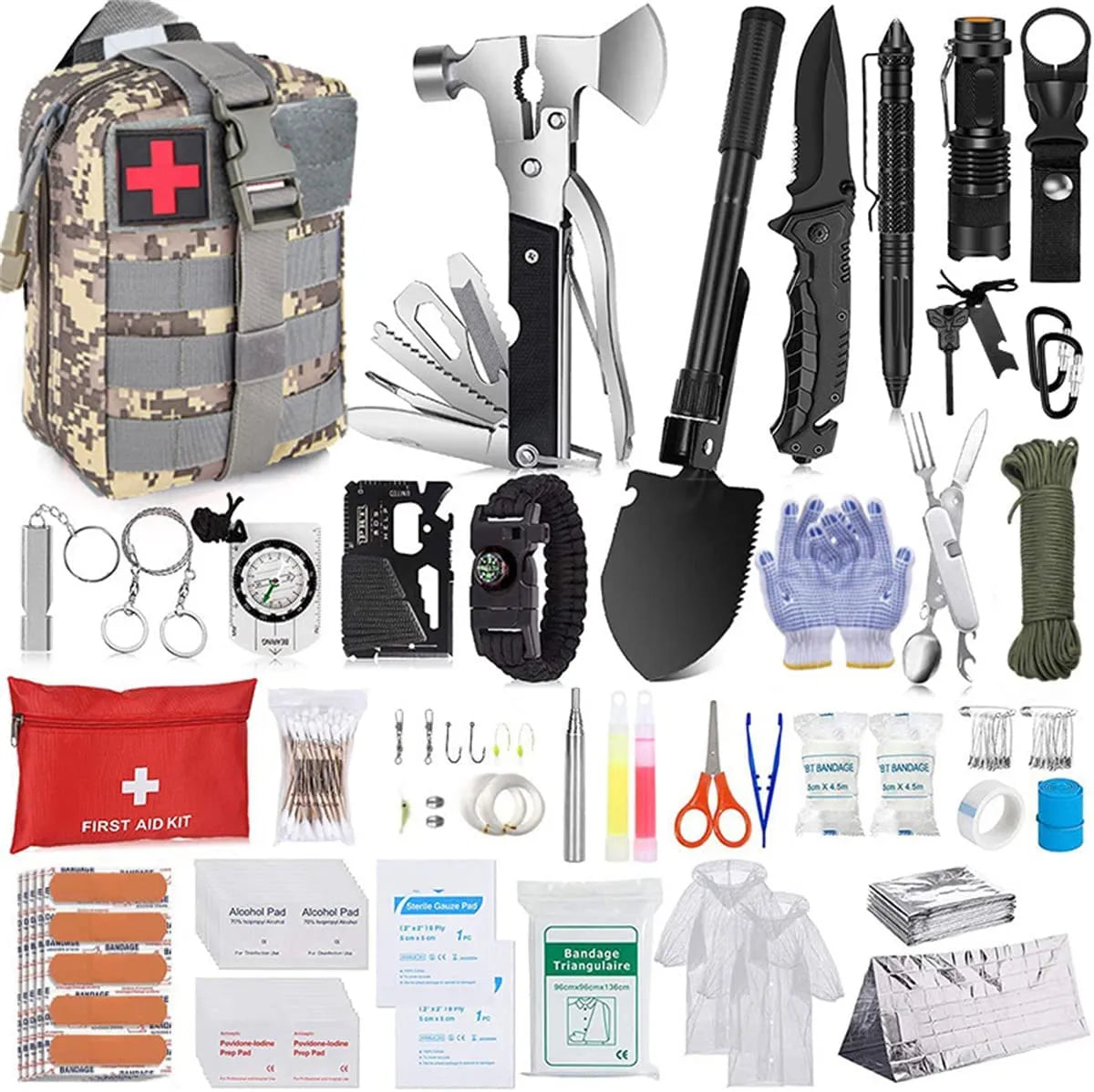 105Pcs Survival Kit