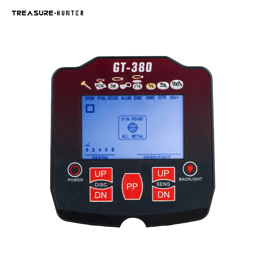 Treasure Hunter GT380 Professional Metal Detector