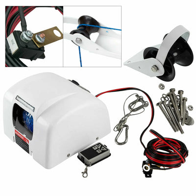 Electric Anchor Winch with Wireless Remote Control