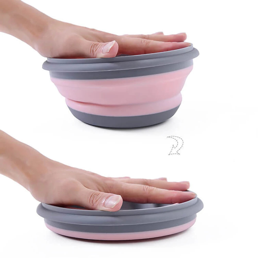 Folding Lunch Box Bowl Set