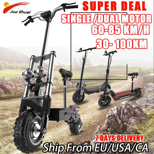 Off Road Dual Motor Electric Scooter