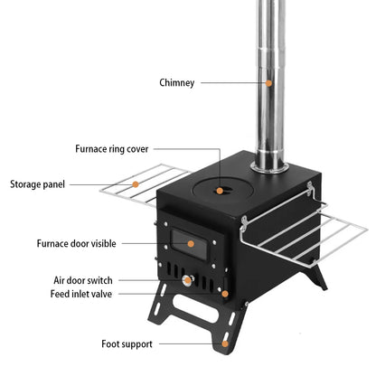 Outdoor Camping Wood-burning Stove