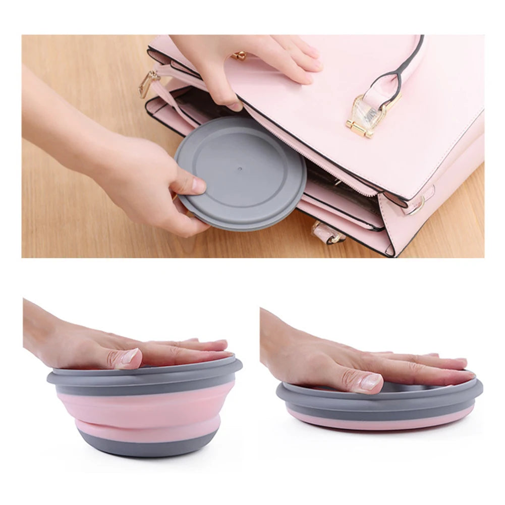 Folding Lunch Box Bowl Set