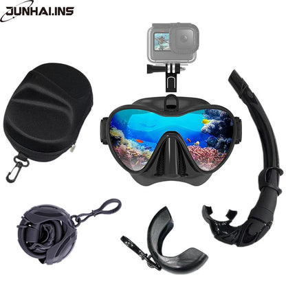 Wet Go-pro Mount Diving Mask