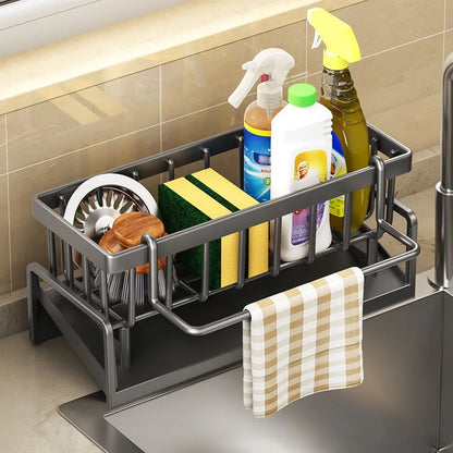 Multi functional kitchen drainage rack