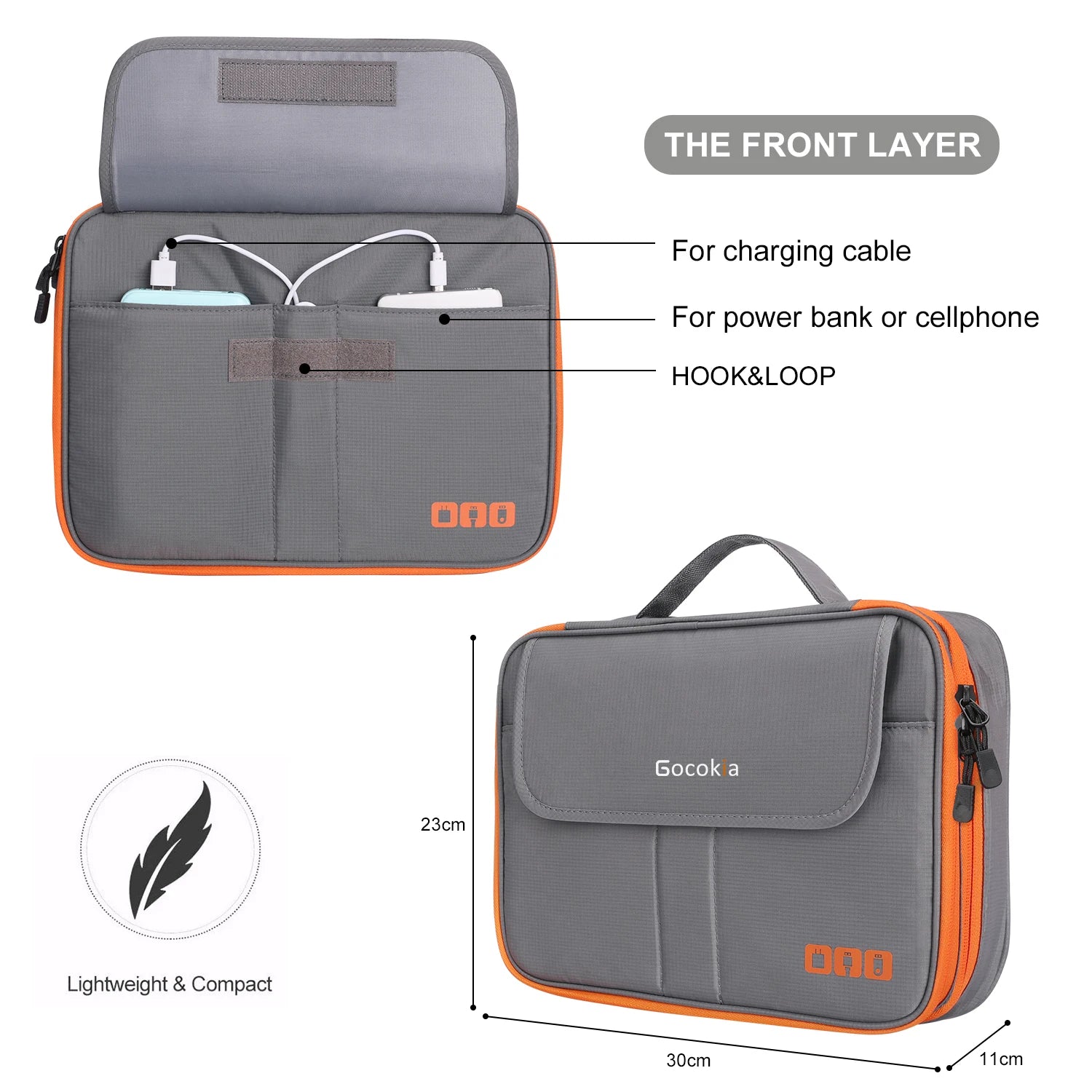 Electronic Accessories Organizer Bag - lakescouleeoutdoors