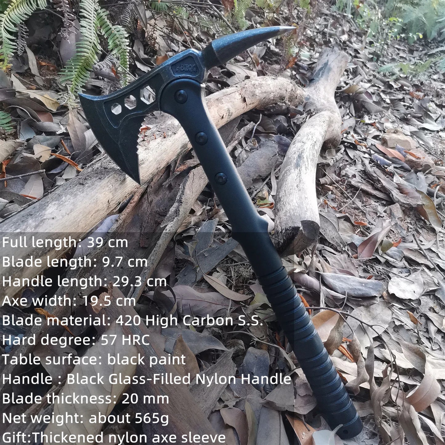 Camping Hatchet with Nylon Sheath