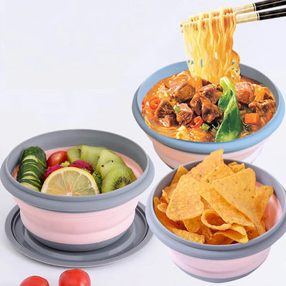 Folding Lunch Box Bowl Set