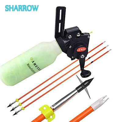 Bowfishing Reel Set 40m Rope