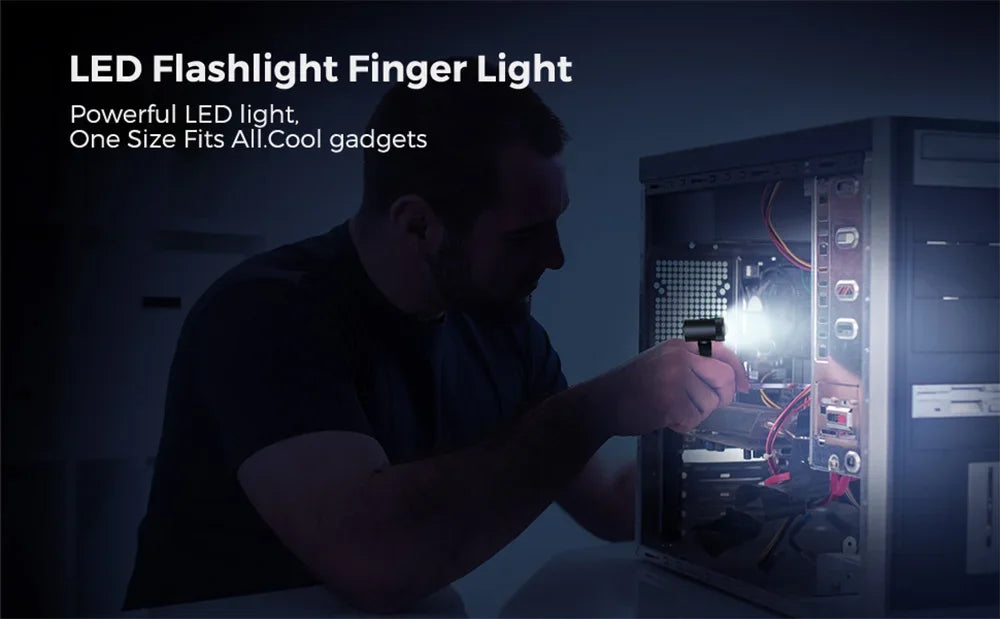 Flashlight Finger Light