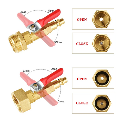 RV Winterize Blowout Adapter Set