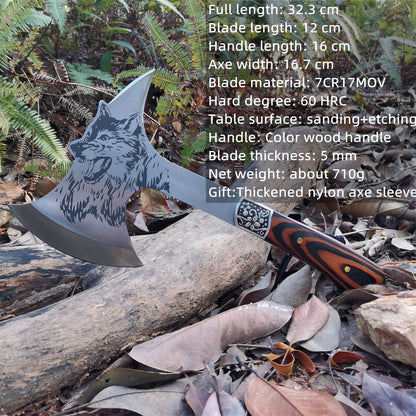 Camping Hatchet with Nylon Sheath
