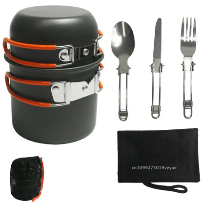 Outdoor Camping Cookware Set