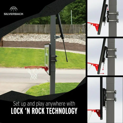 Basketball Hoop with LOCK ‘n Rock Mounting Technology