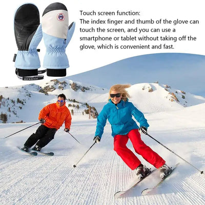 Ski/Snowboard Waterproof Mittens For Men and Women