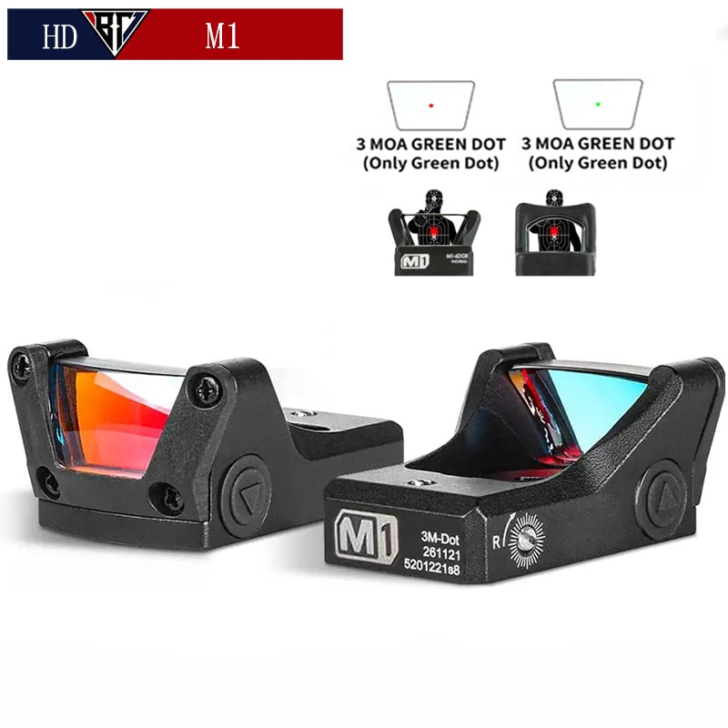 Tactical Red Dot Sight Reflex Glock Mount - lakescouleeoutdoors