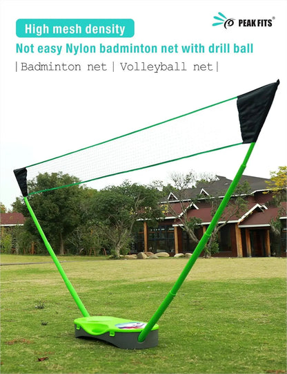 Portable Badminton Set