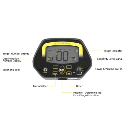 MD4060 Metal Detector - lakescouleeoutdoors