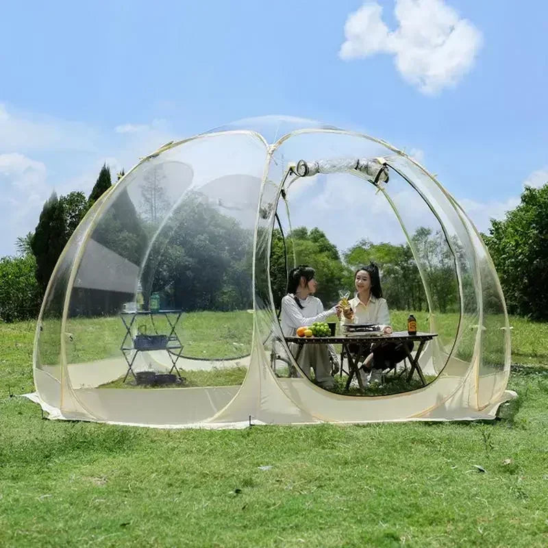 Transparent Camping Tent 9.8 Ft - lakescouleeoutdoors