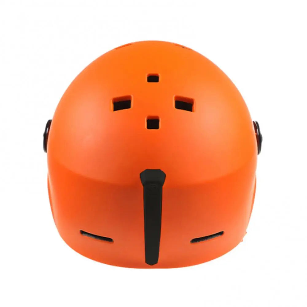 Skiing Helmet With Goggles Visor