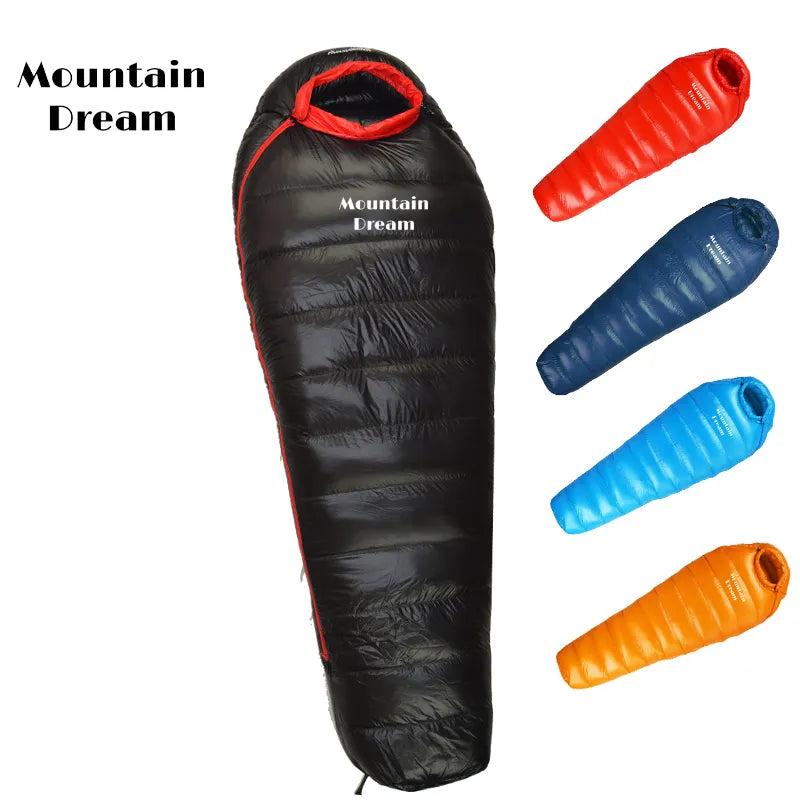 Down Sleeping Bag Adult Mummy Style