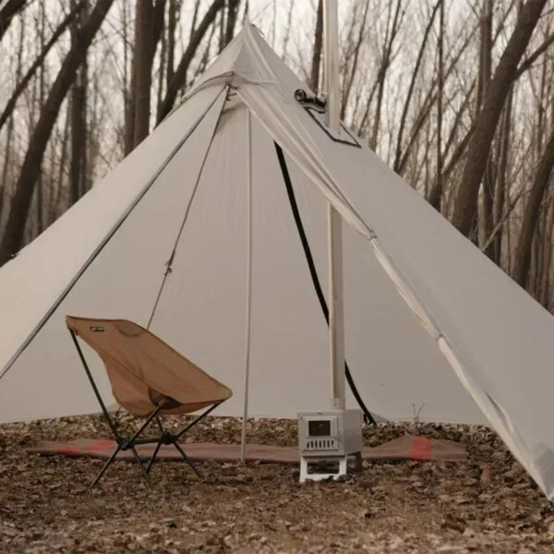 Tent Stove with or without Glass Wall