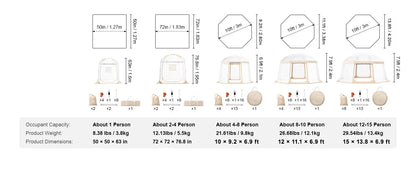 Bubble Tent Pop-Up