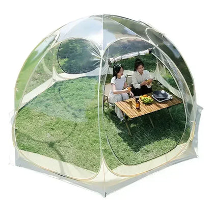 Transparent Camping Tent 9.8 Ft - lakescouleeoutdoors