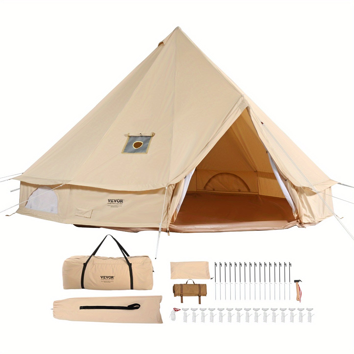 22 ft Canvas Bell Tent