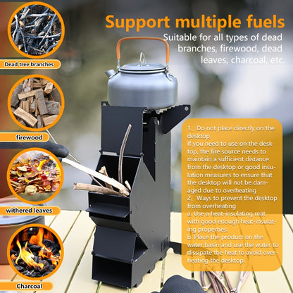 Multi-functional Rocket Stove