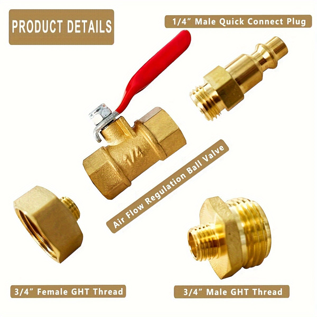 RV Winterize Blowout Adapter