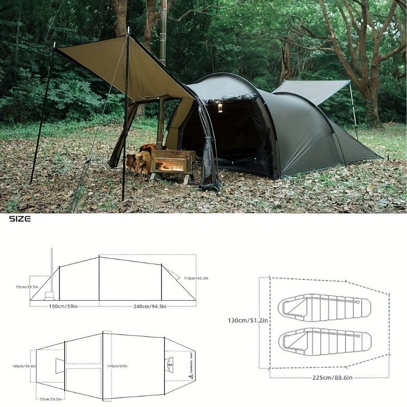 Hot Tent with Stove Jack