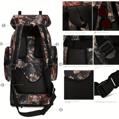 Large Expandable Travel Backpack