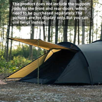 1-2 Person 4-Season Backpacking Tent with Stove Jack - lakescouleeoutdoors